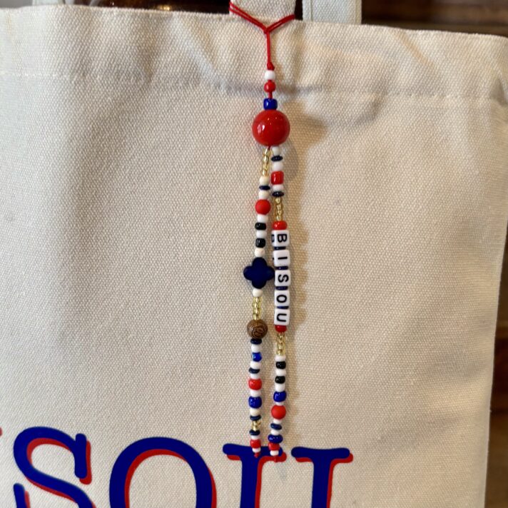 Sac "BISOU" - rouge et bleu – Image 2